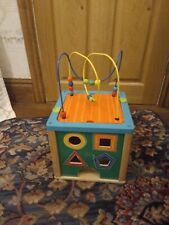 Wooden activity cube for sale  Shipping to Ireland