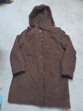 Women brown hooded for sale  SHEFFIELD