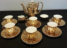 wade gold coffee set for sale  NEWPORT