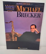 Transcrições de artista de saxofone tenor Michael Brecker para livro de canções de saxofone comprar usado  Enviando para Brazil