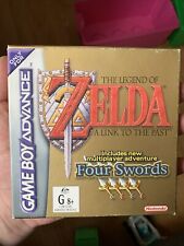 The Legend of Zelda: A Link to the Past plus Four Swords Game Boy GBA na caixa muito bom estado usado, usado comprar usado  Enviando para Brazil