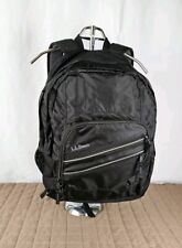 Mochila escolar LL Bean unissex adulto preto nylon pacote livro super luxo 40L, usado comprar usado  Enviando para Brazil