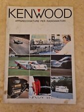 Kenwood catalogo depliant usato  Italia