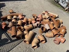 Job Lot Of 50x New Brown Underground Drainage Waste Pipe Fittings 160mm  for sale  GLOUCESTER