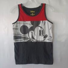 Camiseta regata infantil Disney Mickey Mouse L 10/12 com estampa gráfica em quadrinhos sem mangas comprar usado  Enviando para Brazil