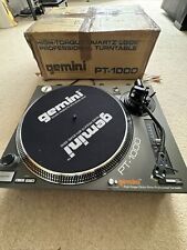 Gemini 1000 turntable for sale  DUNMOW