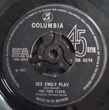 PINK FLOYD SEE EMILY PLAY - RARE ORIGINAL COLUMBIA 7" VINYL SINGLE comprar usado  Enviando para Brazil