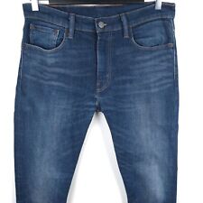 Używany, LEVI'S 512 DŻINSY MĘSKIE SLIM TAPERED W32 L32 CIEMNY DENIM LEVIS STRETCH na sprzedaż  PL