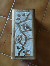 Scatola legno decorata usato  Piandimeleto