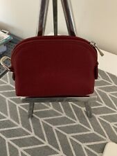 Longchamp red leather for sale  SHIPSTON-ON-STOUR