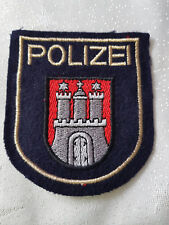 Polizeiabeichen aufnäher hamb gebraucht kaufen  Berlin