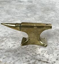 Brass jewellers anvil for sale  ELGIN
