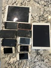 iPhones e outros celulares, 2 Apple I Pads. Somente peças comprar usado  Enviando para Brazil