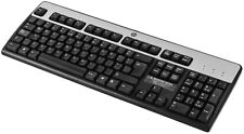 Tastatur schwarz silber gebraucht kaufen  Weißwasser