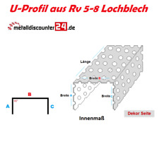 Kantenschutz alu lochblech gebraucht kaufen  Erkelenz