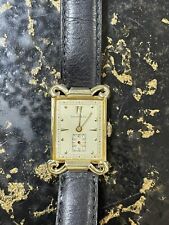 Usado, Relógio de pulso vintage mecânico bigode meados do século ouro amarelo 14k Tiffany comprar usado  Enviando para Brazil
