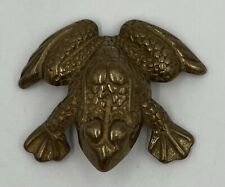 Vintage brass frog for sale  Waxhaw