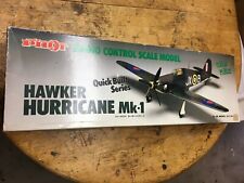 VINTAGE PILOT/OK MODELS HAWKER HURRICANE Mk-1 RC MODEL AIRPLANE KIT #79 for sale  Shipping to South Africa