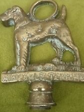 Vintage brass airedale for sale  CHESTERFIELD