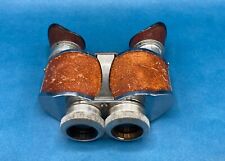 Bresser, French leather-clad binoculars, antique         , used for sale  Shipping to South Africa
