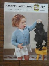 knitting pattern lavenda for sale  PEACEHAVEN