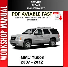 GMC YUKON 2007 2008 2010 2011 2012 SERVICIO MANUAL TALLER DE REPARACIÓN segunda mano  Embacar hacia Argentina