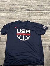 Camisa Nike Dri Fit EUA Basquete Warm Up Team Issue Tamanho XL Azul comprar usado  Enviando para Brazil