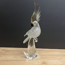 Murano cockatoo glass for sale  Wheeling