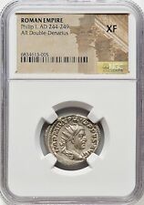 Imperio Romano 244-249 AD Felipe I AR Doble Denario Plata NGC XF Extremadamente Fino segunda mano  Embacar hacia Argentina