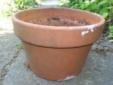 A Clay Terracotta Garden Planter Pot with Drainage Hole,weighs 1.7kg-Collection for sale  LEATHERHEAD