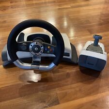 Microsoft Xbox 360 Wireless Racing Steering Wheel Force with mount. for sale  Shipping to South Africa
