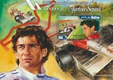 Folha miniatura das Maldivas 675 (completa. problema.) MNH 2014 Ayrton Senna comprar usado  Enviando para Brazil