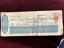 bank cheques for sale  CORSHAM