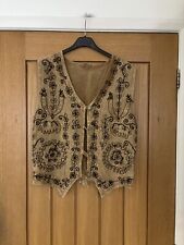 embroidered waistcoat for sale  STRATFORD-UPON-AVON