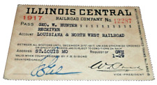 1917 illinois central for sale  Garden City