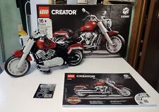 LEGO 10269 Harley Davidson Fat Boy Creator CAIXA, Manual comprar usado  Enviando para Brazil