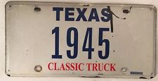 CLASSIC TRUCK vanity 1945 license plate Chevy Dodge Willys GMC Napco Benz Ford for sale  Bethlehem