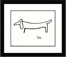 Framed dog drawing for sale  Pocasset