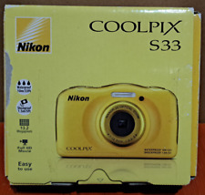 Nikon coolpix s33 usato  Verderio Inferiore