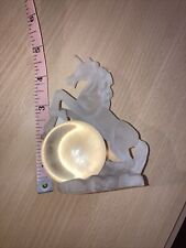 Glass unicorn ornament. for sale  PLYMOUTH