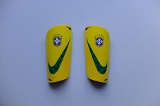 Nike Brazil Brasil Football Shin Pads Size XL Yellow for sale  Shipping to South Africa