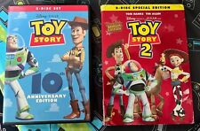 Toy Story 1 & 2 Bundle, 2 W/ Slipcover 2 Disc Special Editions, used for sale  Shipping to South Africa