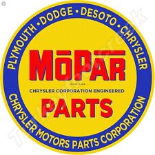 Placa redonda de metal Mopar Parts 11,75", usado comprar usado  Enviando para Brazil