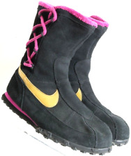 Bota casual Nike Sakami preta com cadarço lateral 314552-072 meninas 6,5 Y feminina EUA 8,5, usado comprar usado  Enviando para Brazil