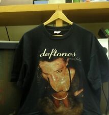 Camiseta básica negra manga corta algodón Deftones Around The Fur Albums NH8656 segunda mano  Embacar hacia Argentina