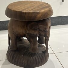 carved elephant table for sale  CALLINGTON