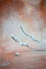 Oil painting. Original. Willow Blossom. Signed. Artist is Gawlik. COA. for sale  Shipping to South Africa