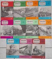 Trains illustrated magazines for sale  REIGATE