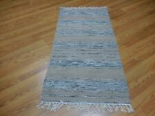 Wool Contemporary Geometric Turkish Original Kilim Rug 2.3x4.7 Item K-506 for sale  Shipping to South Africa