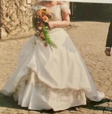 Hochzeitskleid brautkleid zwei gebraucht kaufen  Bad Camberg